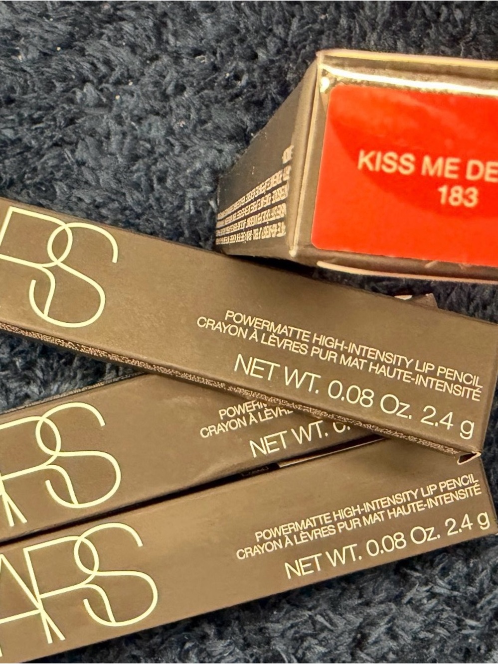NARS Powermatte Lip Pencil Trio with Kiss Me Deadly (Red)